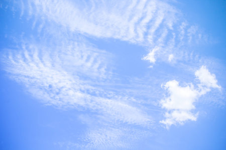 Blue sky pattern for background