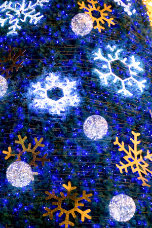 BANGKOK, THAILAND - DECEMBER 05  Christmas decoration at the Promande department store on December 05, 2013 in Bangkok, Thailandのeditorial素材