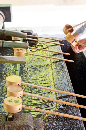 Bamboo Pipe at Yasaka-jinja in Kyoto, Japanのeditorial素材
