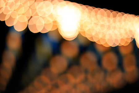Christmas city light blurred backgroundの写真素材