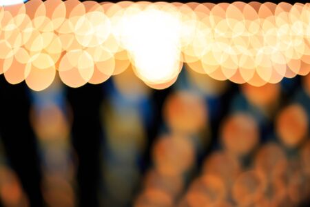 Christmas city light blurred backgroundの写真素材