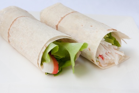 Crab saladの写真素材