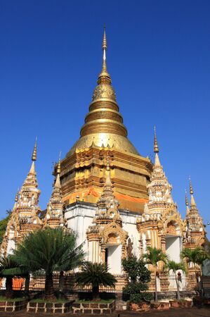 Wat prabath-tadpha in Lumpool Thailandの写真素材