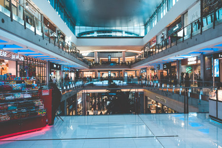November 15, 2016 - Dubai UAE / UNITED ARAB EMIRATES: The Mall of Emirates, largest shopping mall in...