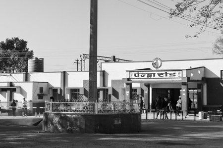 Pendra Road railway station, Indian state of Chhattisgarh, Bilaspur, India May 2018 - Pendra Road is...