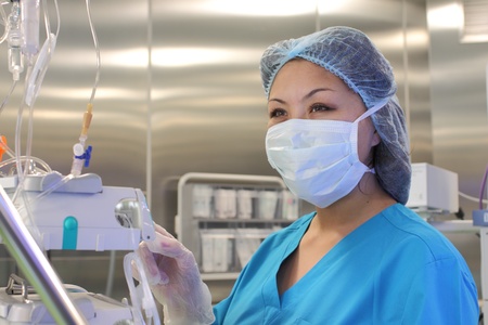 nurse in the work with medical equipment
のeditorial素材