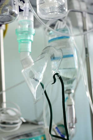 respiratory mask on the background of other medical equipment,
の写真素材