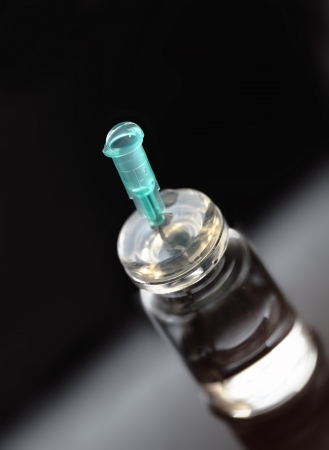 Drop, needle, vialの写真素材