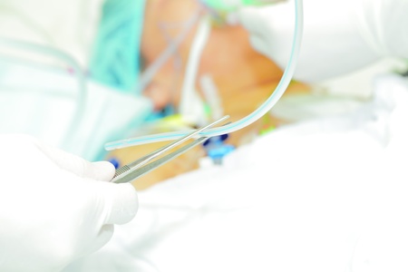 routine work in the hospitalの写真素材