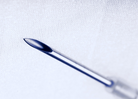Medical needle. macro photoの写真素材
