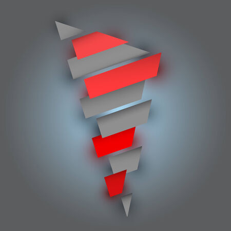 Triangular shape for your on an abstract backgroundのイラスト素材