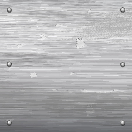 Old worn metal plate. Metallic backgroundのイラスト素材