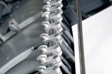 Printing press in the details.の写真素材