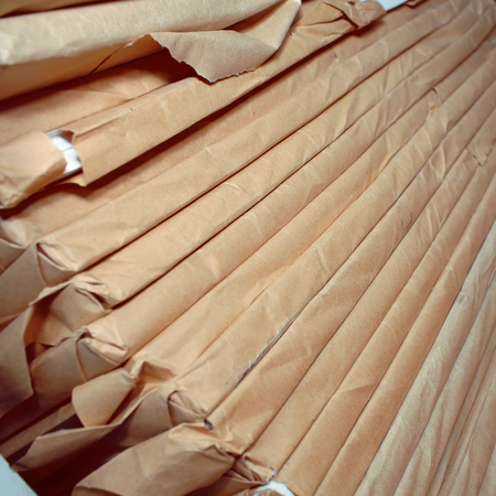 Storage of new paper in typography.の写真素材