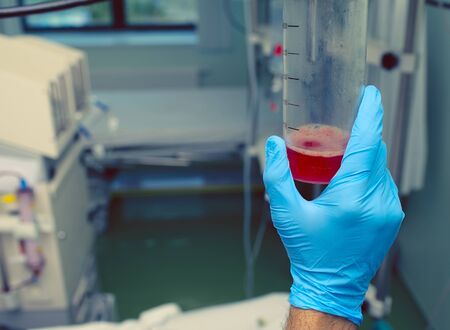 Another day of work in hospital.の写真素材