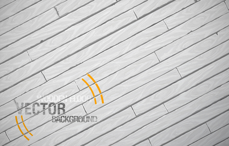 Wooden plank flooring with parquet boards in retro rustic loft styleのイラスト素材