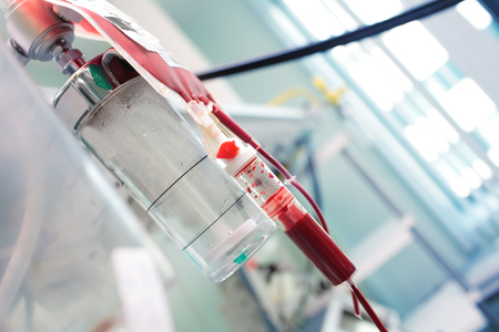 Treatment in the intensive care unit.の写真素材