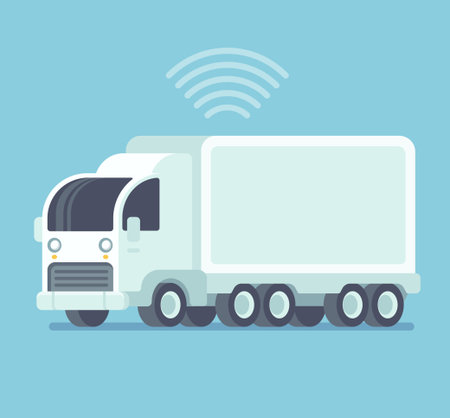 Selfdriving Truck Royalty Free Stock Illustrations And Vectors Stocklib