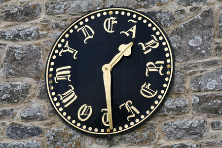 Clock face featuring the words 'My Dear Mother'