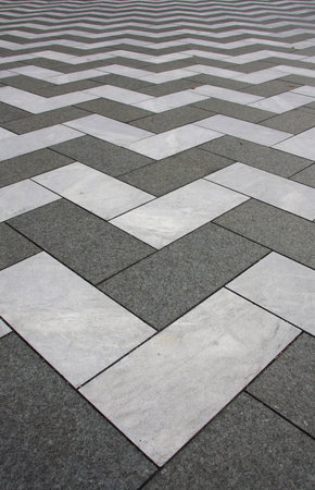 Geometric black and white patterns