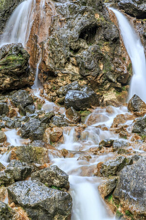 Gordale Scar, Malham, Yorkshireの写真素材