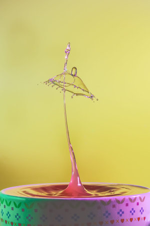 'Lamp Shade' - another image in my Water Drop Art Series.