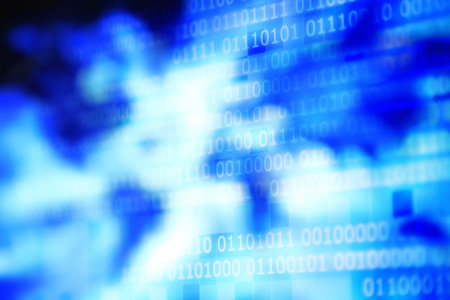 password and privacy data breach. internet data stolen. global data connection. binary text on pixel...