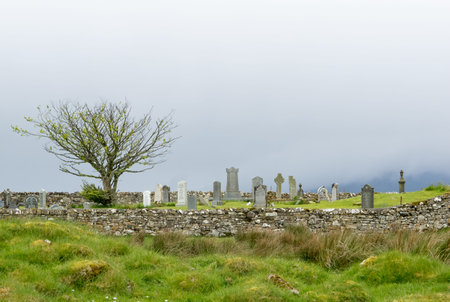 Coatsal graveyard at Lower Breakish on the Isle of Skye