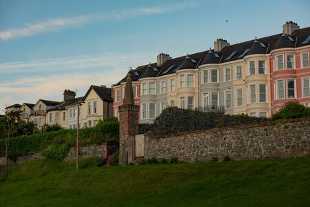 Houses in Bangor, Northern Ireland, County Downの写真素材