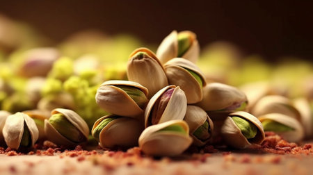 Pile of Pistachios, Dry fruitの素材