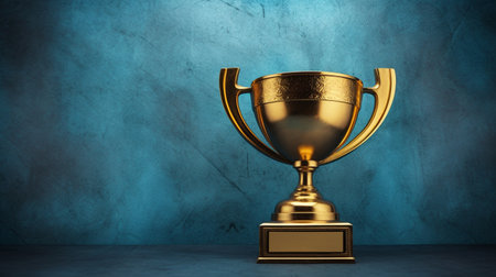 golden trophy for winner teamの素材