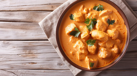 delicious and tasty Butter Chicken Dishの素材