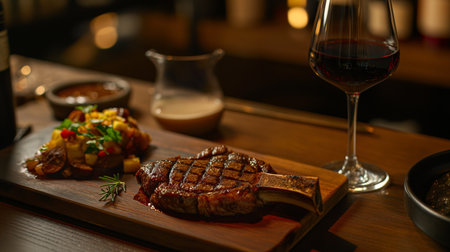 Professional shot of Churrascoの素材
