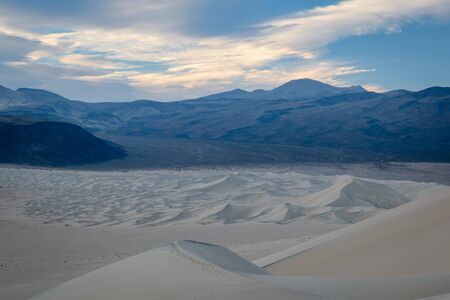 Eureka Dunes Dry Camp, suothwest USA sandの写真素材