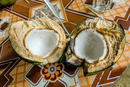 typical Vietnamese food and regional healthy dishesの写真素材