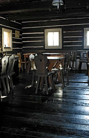 Picture of traditional restaurant interiorの写真素材
