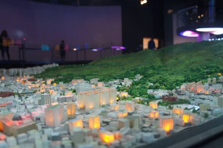 A little Small Seoul Town in Seoul Museumのeditorial素材