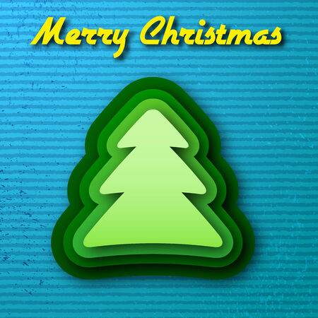 Merry Christmas and happy new year Background Concept. Vector Illustrationのイラスト素材