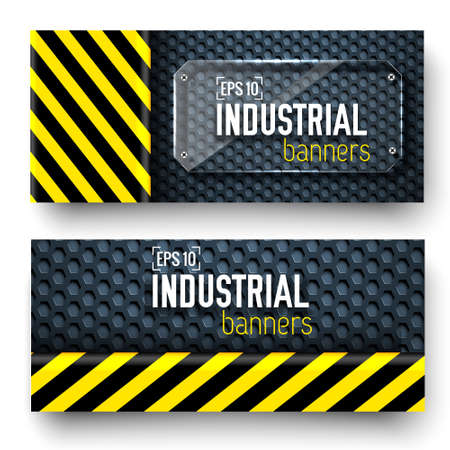 Business tech infographic template with text fields. Vector Illustrationのイラスト素材