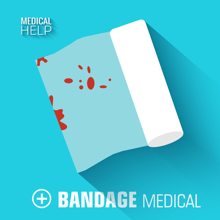 Medicine flat icons set concept. Vector illustrationのイラスト素材