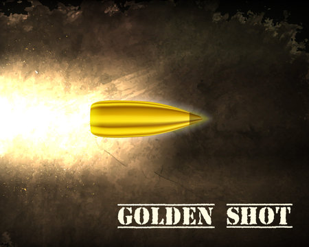 bullet background concept. illustration