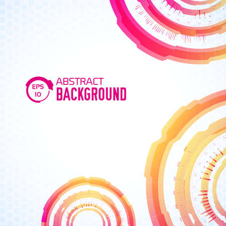 tech abstract background concept.  illustration for you designのイラスト素材