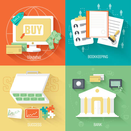 set of social business life icons backgrounds in vintageのイラスト素材