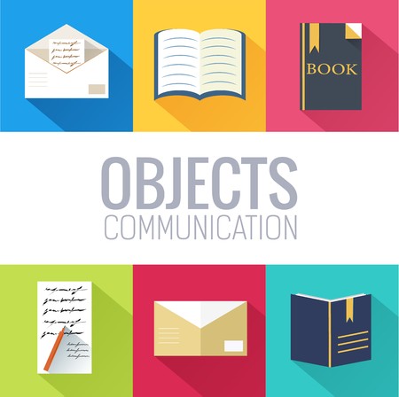 Flat education concept icon set. vector illustrationの写真素材