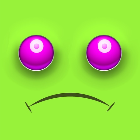 sad smile emotion. Vector illustration designのイラスト素材