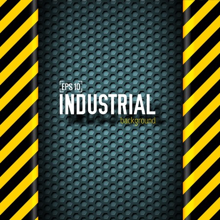 danger tech abstract background concept. Vector illustration designのイラスト素材