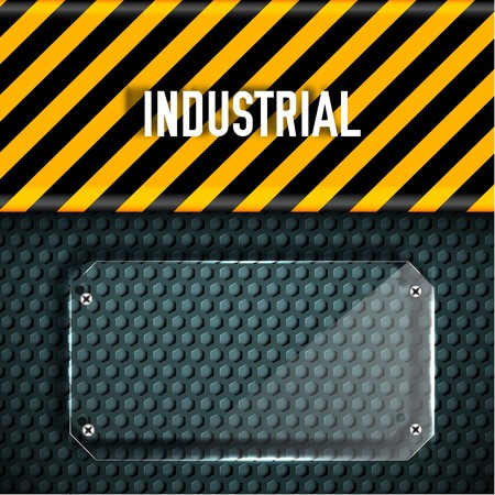 danger tech abstract background concept. Vector illustration designのイラスト素材