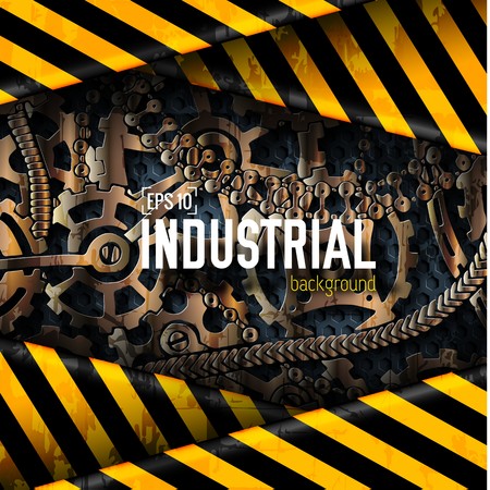 mechanical vector posters for you design with typographic motivation slogan text. Tamplate for print, mobile, wallpaper or web concept.のイラスト素材