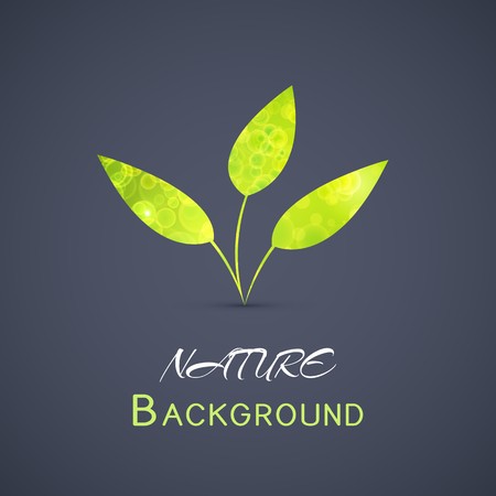 eco leaf background concept. Vector illustration design.のイラスト素材