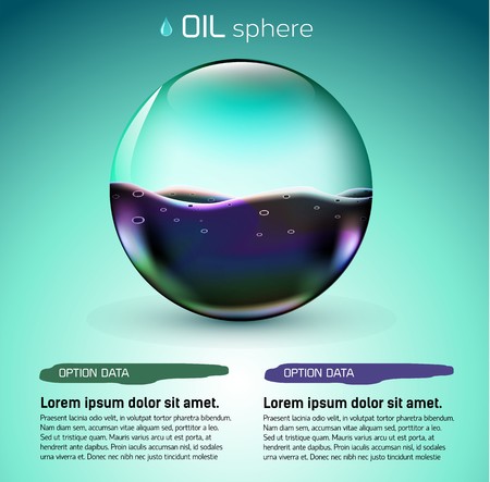 glasses world oil stock background concept. vector illustration design.のイラスト素材